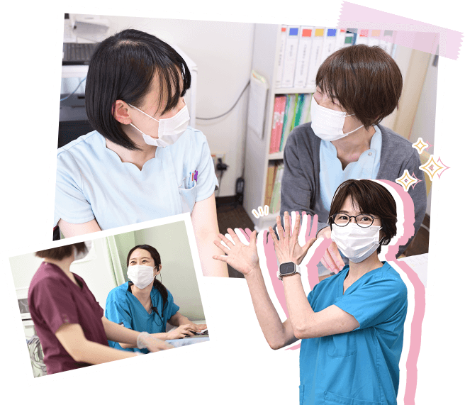お互いを尊重し合う”チーム医療”